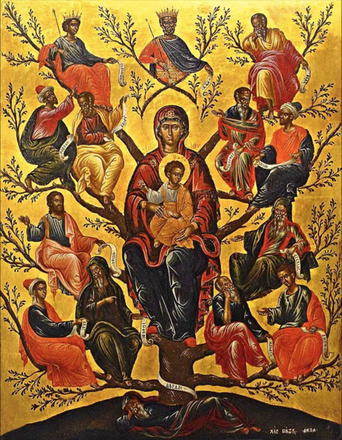 Tree of Jesse (Victor), 1674, Victor le Crétois