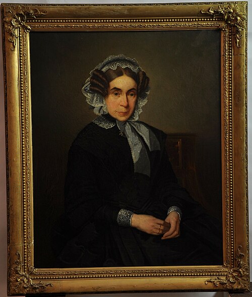 Portrait of a Lady, 1858, Antoine Jean Louis Chantal