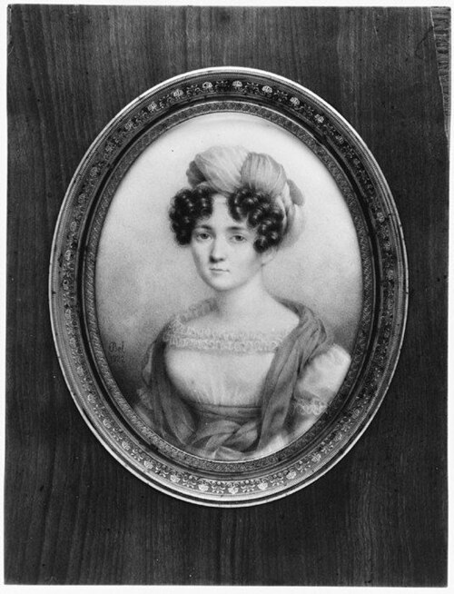 Portrait de femme, 1822, Rudolphe Bel
