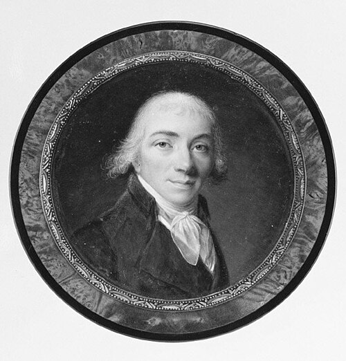 Portrait d'homme, 1801, Jean Baptiste Ponce Lambert