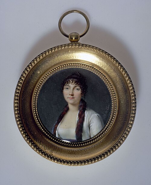 Portrait de jeune femme, 1805, Charles Etienne Leguay