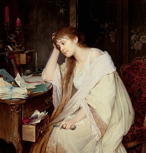 Telegram, 1894, Luise Max-Ehrler