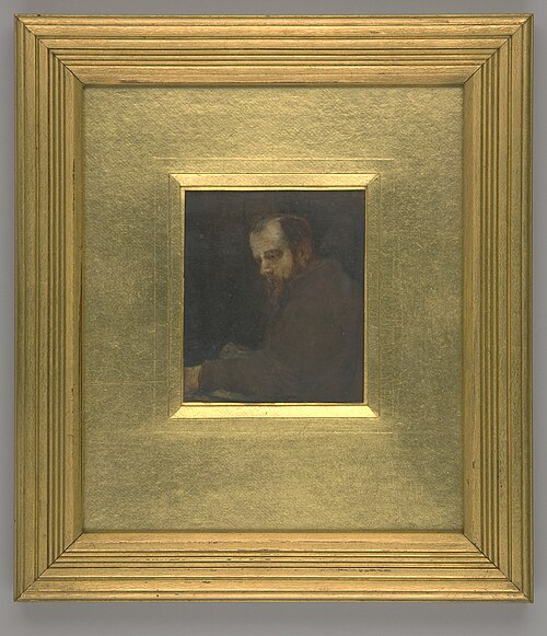 Portrait of Man Facing Left, , Louis Francis de Paul Binsse