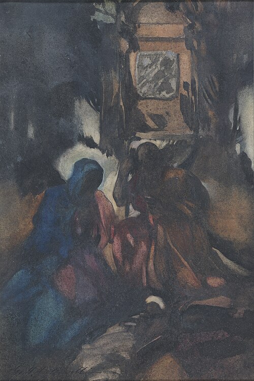 The Nativity, , George Hawley Hallowell