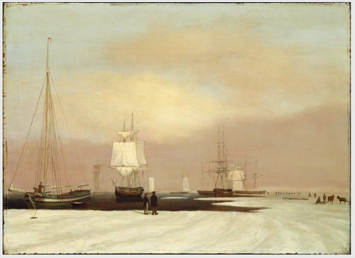 Boston Harbor., 1835, John S. Blunt