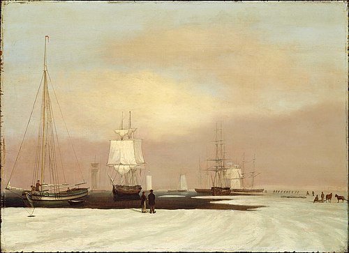 Boston Harbor, 1835, John S. Blunt