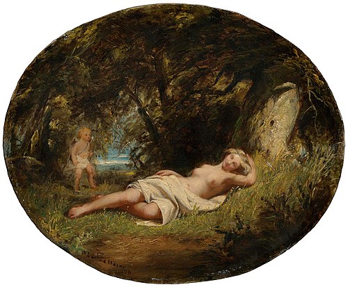 Venus and Cupid, , William Sanford Mason