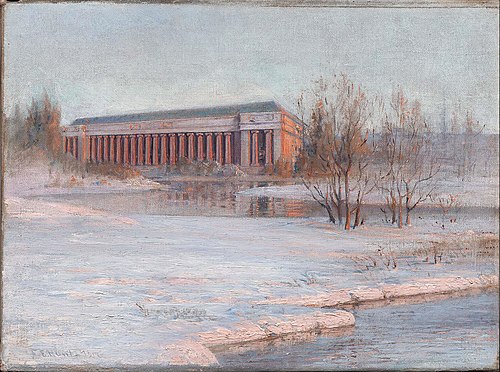 The Museum of Fine Arts, Evans Memorial Wing, 1917, Frances Emily Hunt