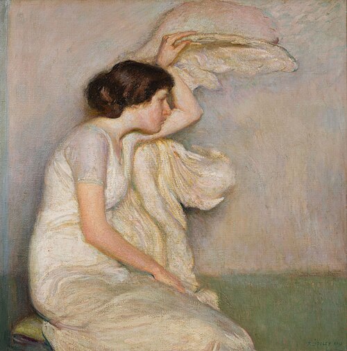 Winged Figure, 1913, Frederick Andrew Bosley