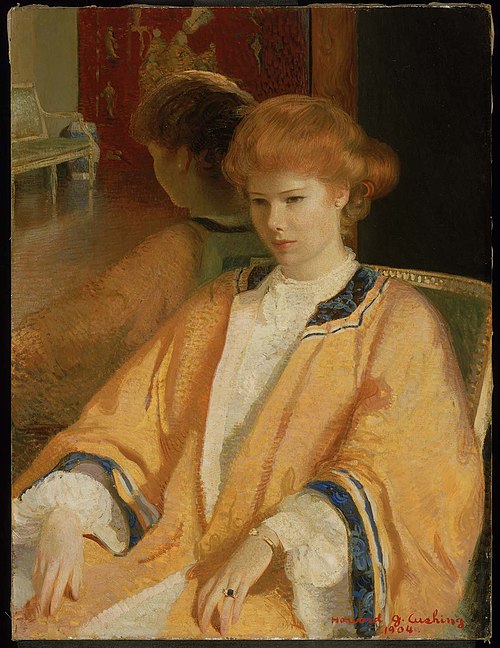Mrs. Howard Cushing (Ethel Cochrane) (The Mandarin Coat), 1904, Howard Gardiner Cushing