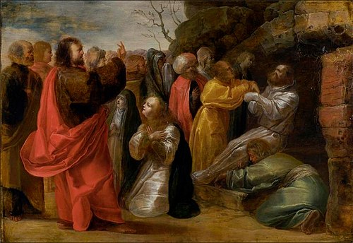The Raising of Lazarus, 1700, Jan van de Venne