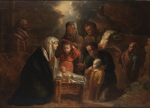 Adoration of the Shepherds, 1650, Jan van de Venne