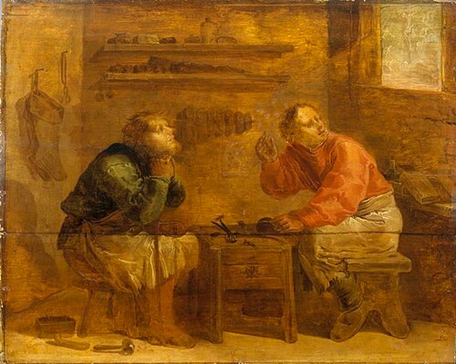 Saint Crépin et Saint Crépinien, 1650, Jan van de Venne