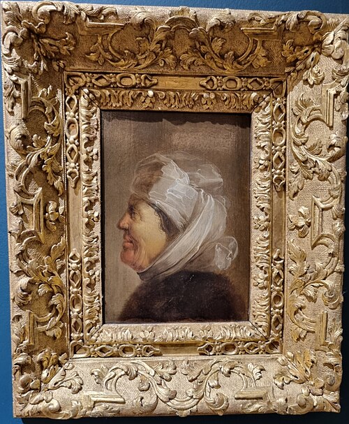 Tête de vieille femme, , Jan van de Venne