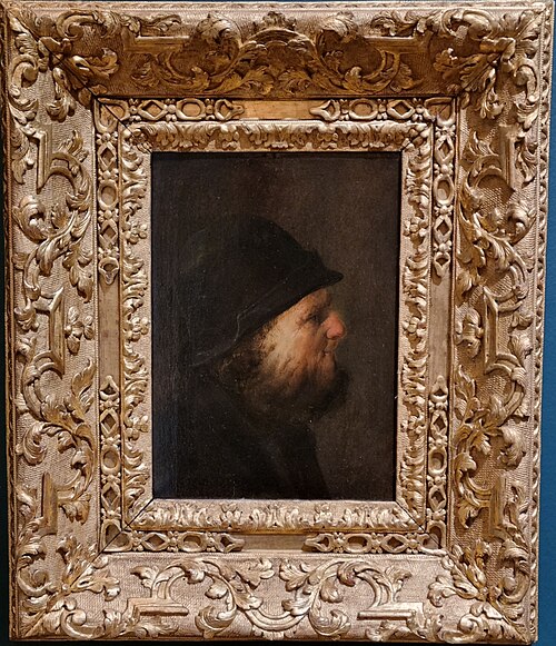Tête de vieillard, , Jan van de Venne