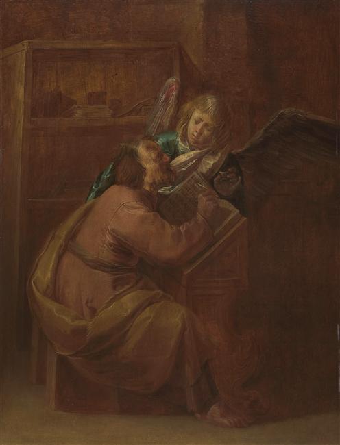 Saint Matthieu et l'ange, , Jan van de Venne