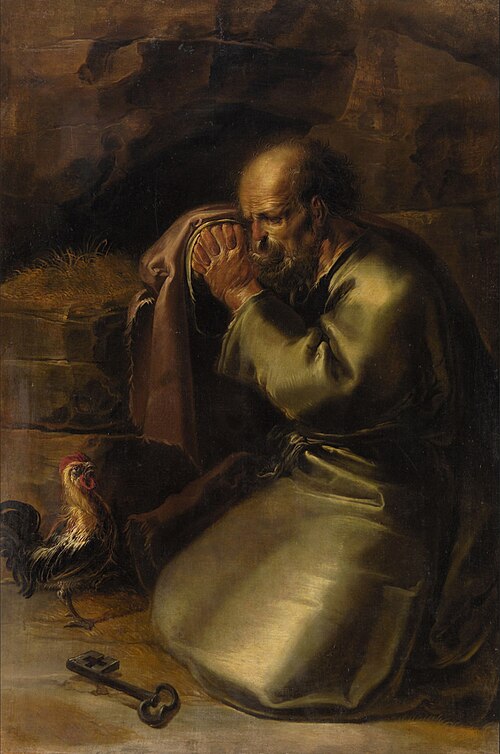 Denial of Saint Peter, 1650, Jan van de Venne