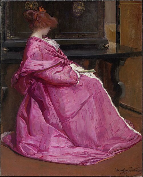 Le Domino Rose, 1895, John Humphreys Johnston