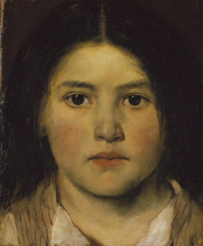 A Little Bavarian Girl, 1880, John Paul Selinger