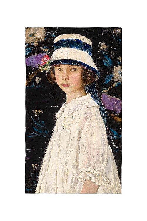 The Little White Bonnet (Carol Westmorland), 1917, Maurice Fromkes