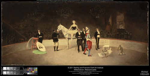 Circus Scene, 1890, Enrique Atalaya