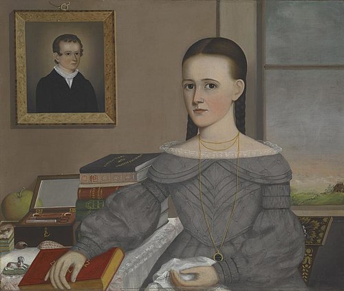 Portrait of Marie Jane Andrew, 1841, Joseph Mason