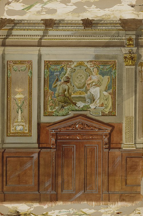 Arbitration, 1892, Louis Schaettle