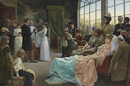 The Baptism, 1892, Julius LeBlanc Stewart