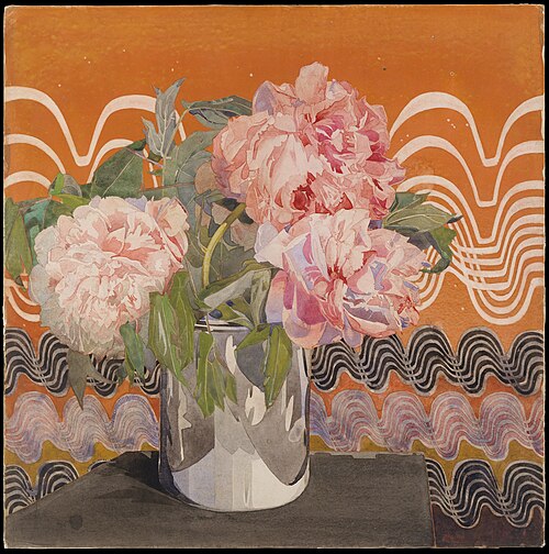Peonies, 1920, Charles Rennie Mackintosh