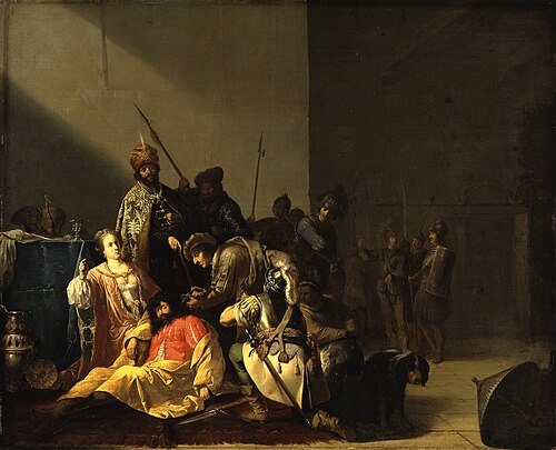 Samson and Delilah, 1632, Willem de Poorter