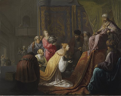 Solomon and the Queen of Sheba, 1630, Willem de Poorter