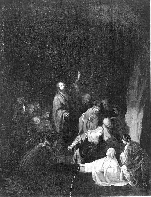 Erweckung des Lazarus, , Willem de Poorter