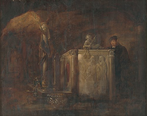 Pri sargofágu, 1635, Willem de Poorter