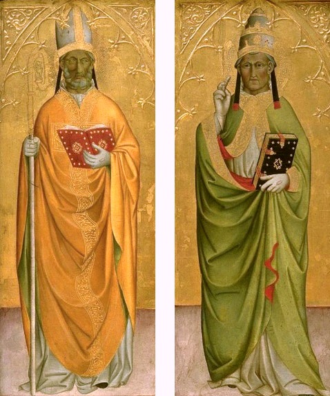 Holy Bishop/Holy Pope, 1394, Cennino Cennini