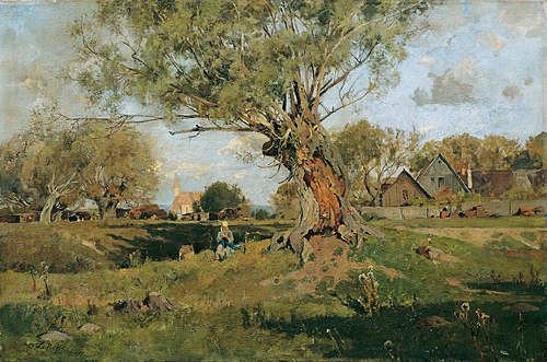 Motiv bei Lichtenwörth, 1907, Eduard Zetsche