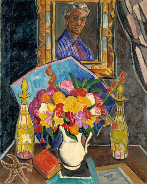 Myself in the Mirror, 1926, Oliver Chaffee