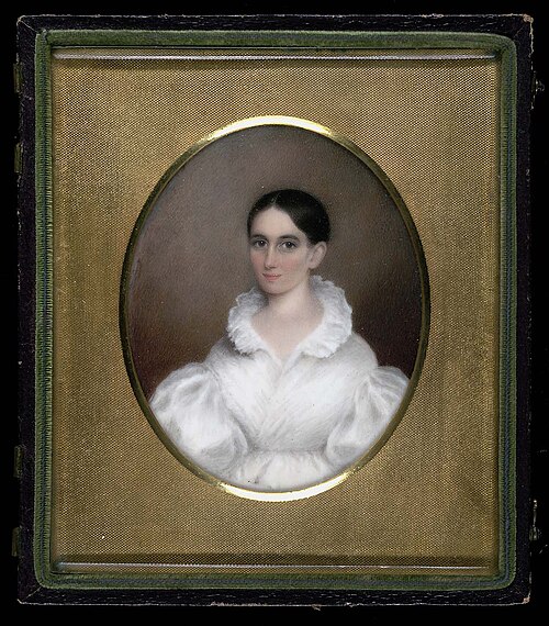 Portrait of a Lady, 1830, Pamelia Hill