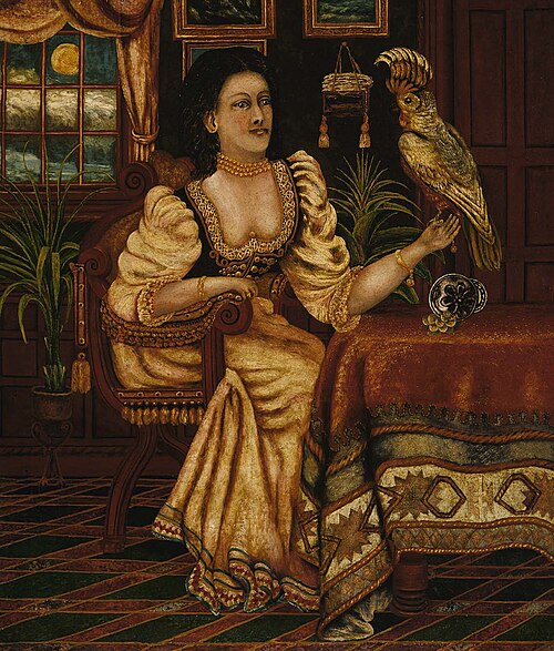 Woman with Cockatoo, 1906, Peter Oliver Foss