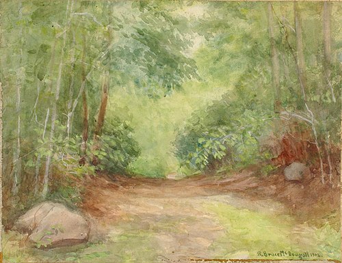 Untitled (Forest Scene), 1902, Robert Bruce McDougall