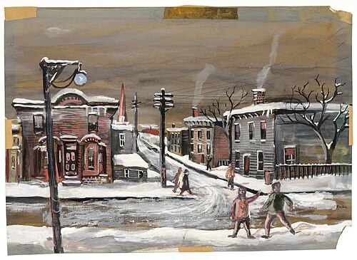 Walnut Hills Landscape, 1940, Robert Fabe