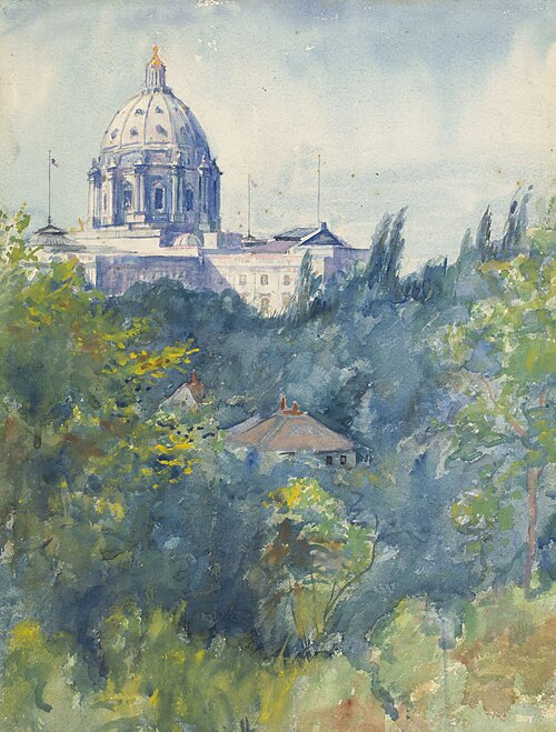 Minnesota State Capitol, 1908, Robert Hale