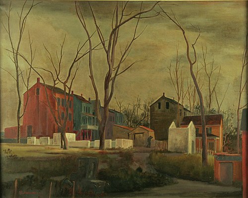 The Sun Sets Early Now, 1936, Roland Mousseau