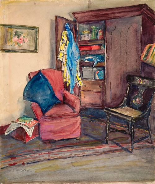 Interior, 1938, Susan Brown Chase
