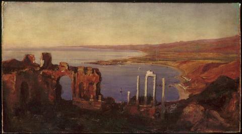 Near Mt. Etna, Sicily, 1861, Thomas Hiram Hotchkiss