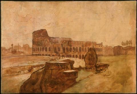 Roman Colosseum, 1861, Thomas Hiram Hotchkiss
