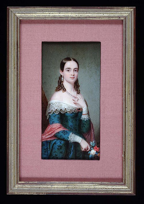 Portrait of a Lady, 1850, Thomas S. Officer