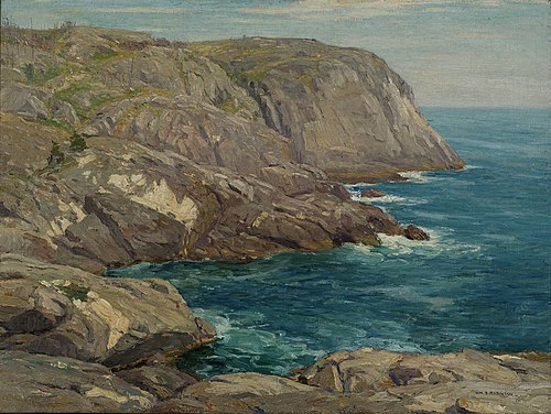 Monhegan Headlands, 1911, William S. Robinson