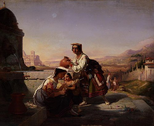 Italian Scene, 1860, William Tolman Carlton