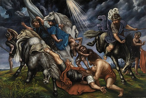 The Conversion of Saul, 1857, Simeon Griswold
