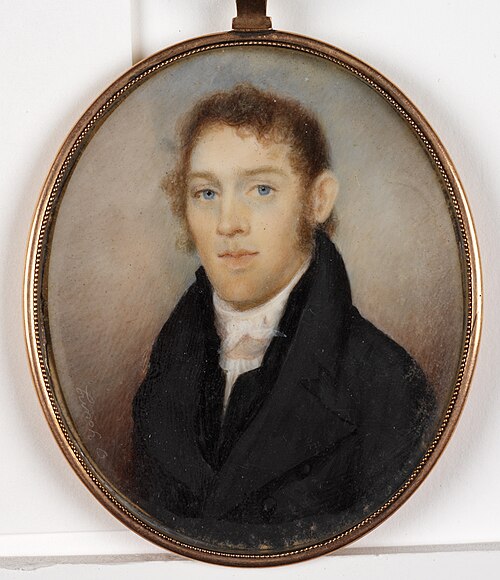 Portrait of Man, 1815, Thomas Young